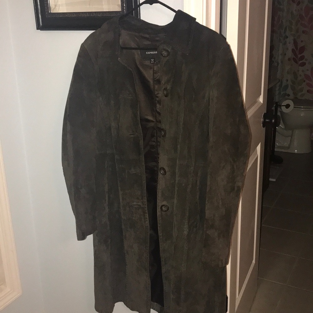 Gorgeous suede coat!